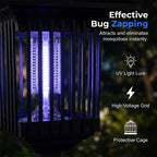 Solar Insektenvernichter Lampe mit UV-Licht für Garten und Terrasse