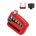 Brake disc lock with 110 dB alarm – theft protection