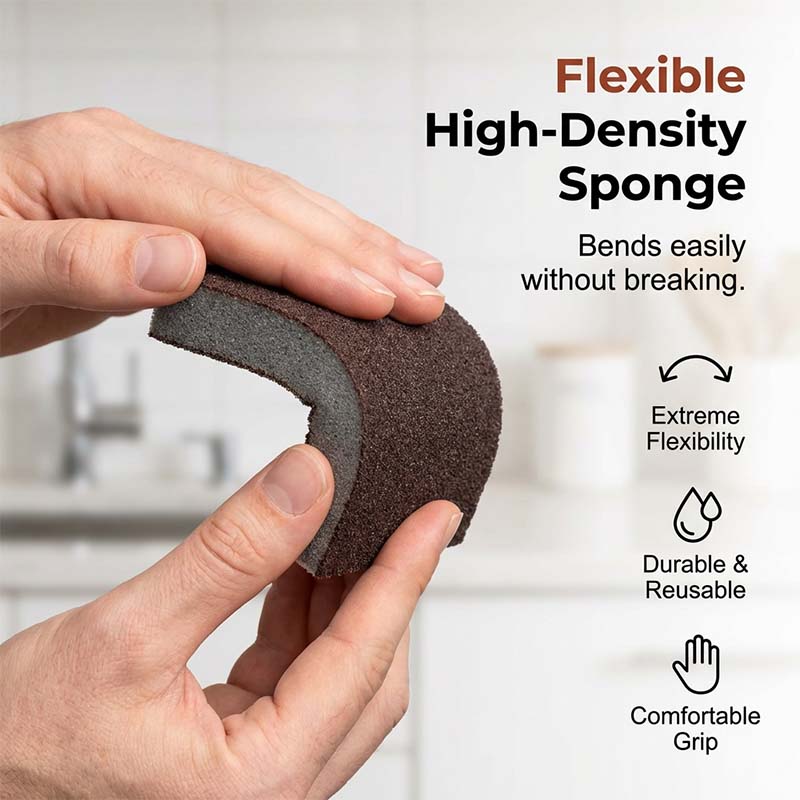 Aluminum Oxide Sanding Sponge – Stubborn Crusts