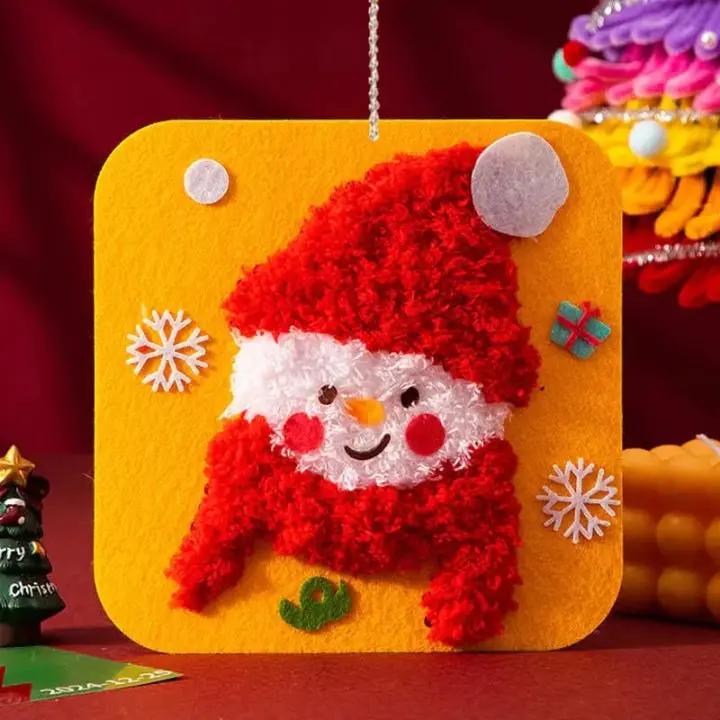 DIY Weihnachtsstickerei-Set — Bastelspaß mit Kindern & Freunden Mivoza Deutschland