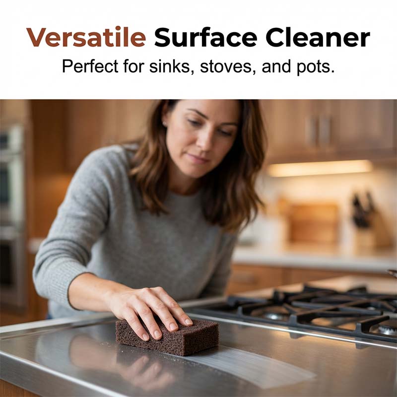 Aluminum Oxide Sanding Sponge – Stubborn Crusts