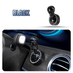 Start button cover skull metal with rhinestones