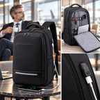 Reiserucksack erweiterbar mit Laptopfach
