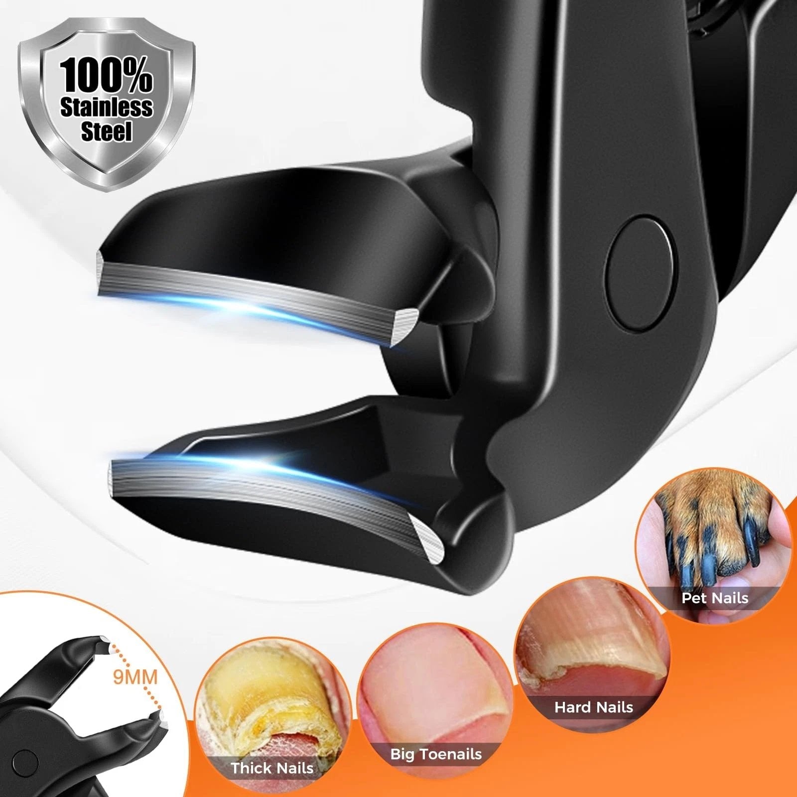Nagelknipser mit langem Griff – Ergonomisch für dicke Nägel