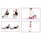 Resistance Band Sit-Up Trainer with Foot Pedals