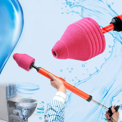 Compressed Air Drain Cleaner – Clears Clogs in Seconds