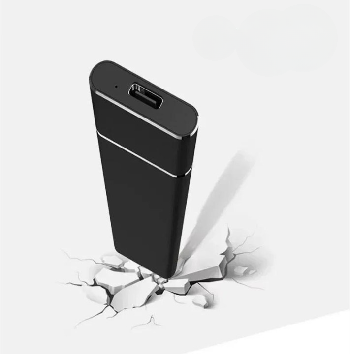 8TB External SSD — USB 3.1 Type-C, Plug & Play, Aluminum