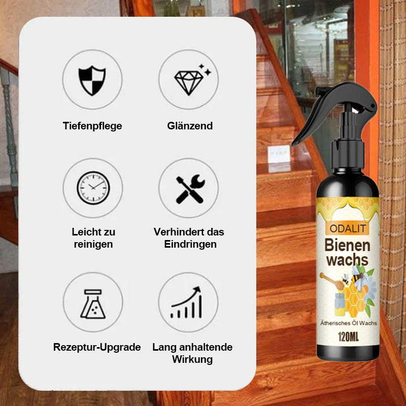 Beeswax Spray for Wood Care 120 ml