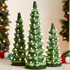 Decorative Christmas Trees with LED Lighting for the Table
