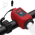 Bicycle light with horn USB rechargeable
