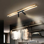 LED-Deckenleuchte mit schwenkbaren Strahlern – dimmbar