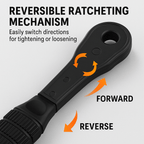 Dual-head ratchet wrench for drill chuck
