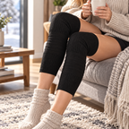 Kniewärmer gestrickt – Weich und flexibel