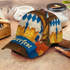 Baseball Cap with Oktoberfest Design – Adjustable Snapback