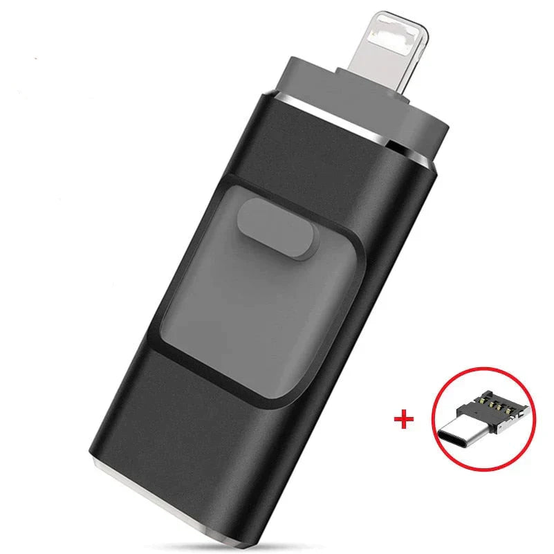 Multi-Port USB Stick for Smartphone and PC
