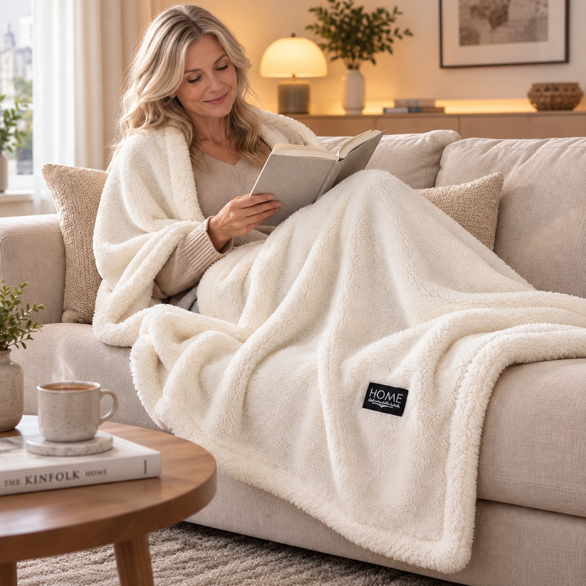 Kuscheldecke Sherpa Doppellagig – Weich und Warm