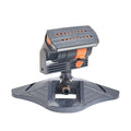 Adjustable garden sprinkler with filter protection