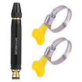 High-pressure spray gun with booster nozzle for car and garden