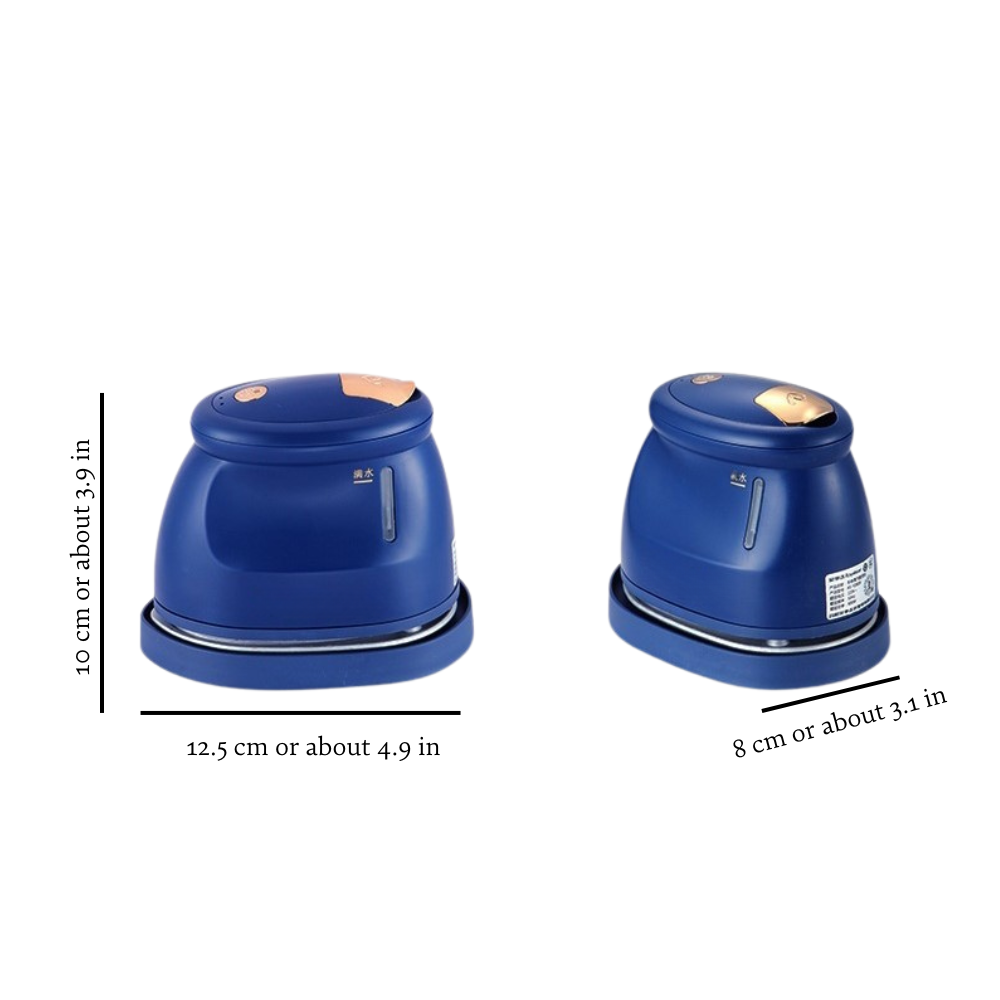 Hand steam straightener compact 12.5 cm – For on the go and travel
