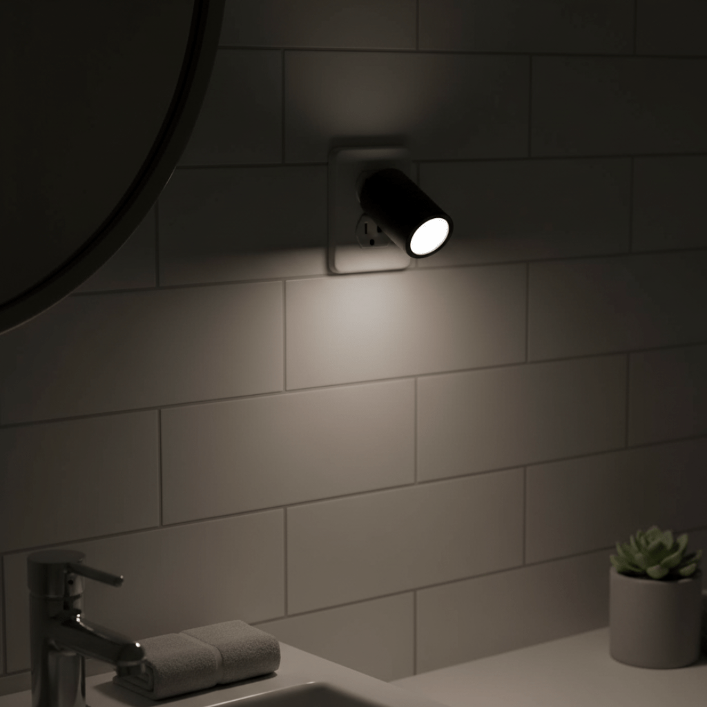 Nachtlicht LED mit Tag-Nacht-Sensor – dimmbar