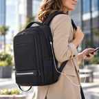 Reiserucksack erweiterbar mit Laptopfach