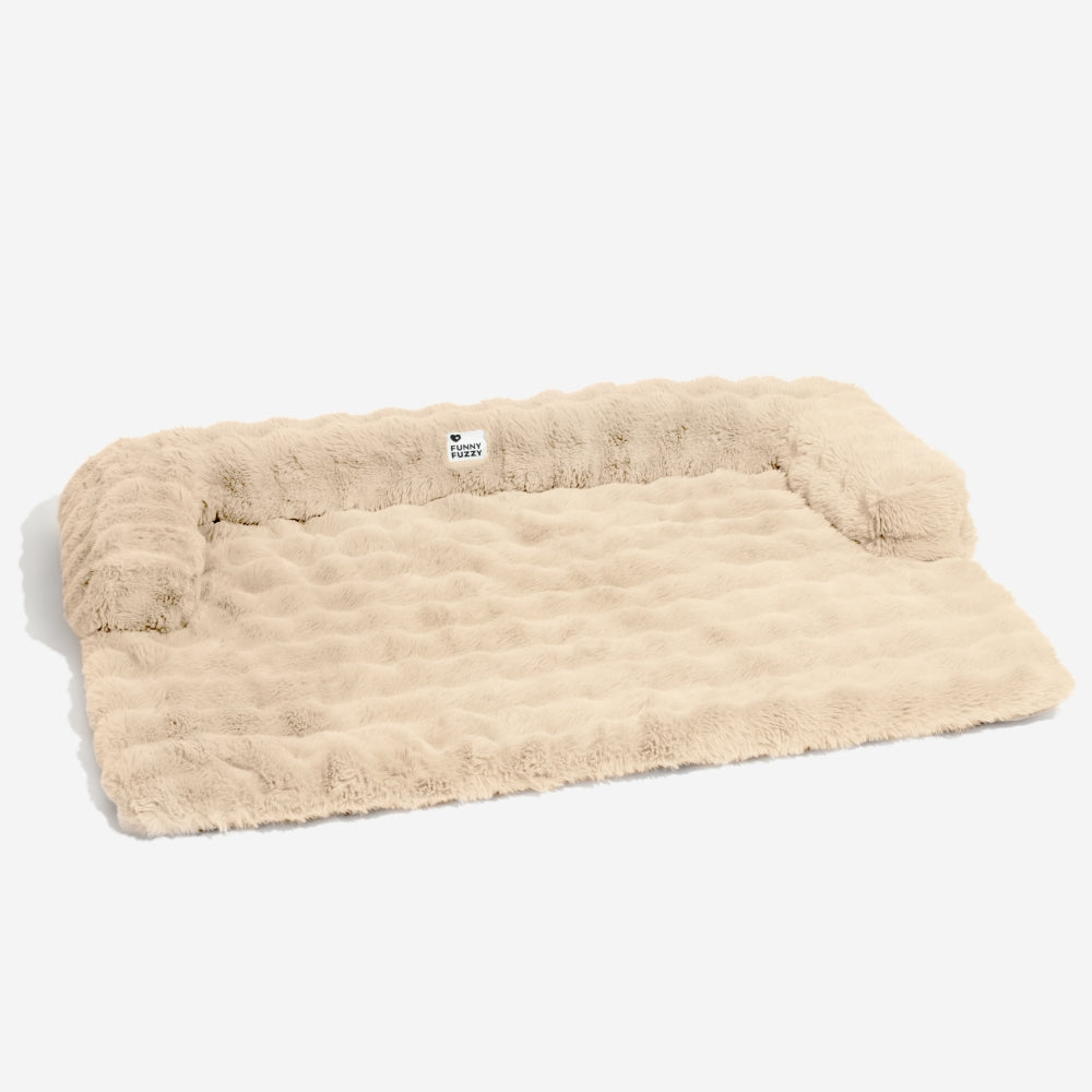 Hundebett Plüsch mit Antislip-Unterseite