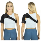 Adjustable shoulder brace for pain relief
