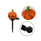 Solar-Kürbislaterne für den Garten – Warmes Halloween-Licht