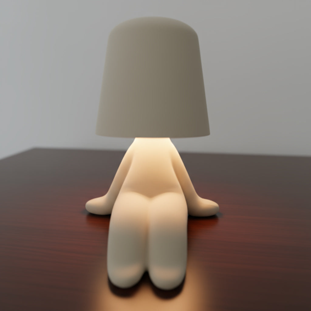 Tischlampe mit Figurendesign – LED, wiederaufladbar