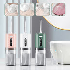 Electric oral irrigator with 3 pressure settings