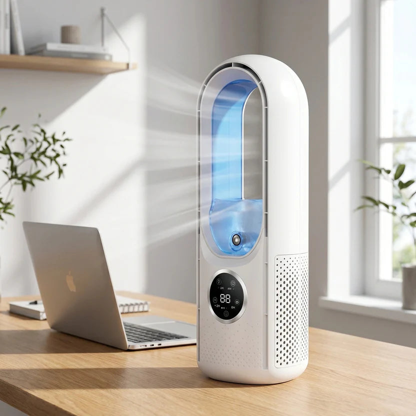 Tragbare Mini-Klimaanlage – Geräuscharme Kühlung für Zuhause & Büro