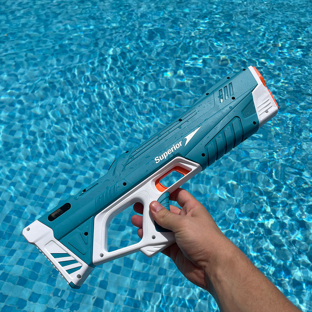 Wasserpistole mit Tank – Elektrisch wiederaufladbar