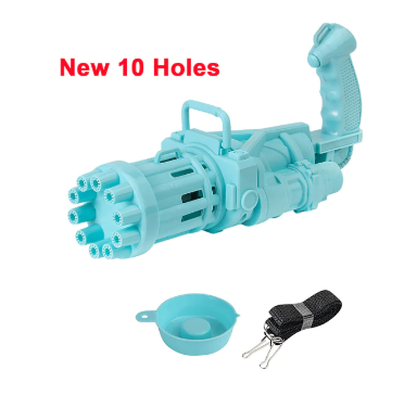 Bubble machine with various modes and colors