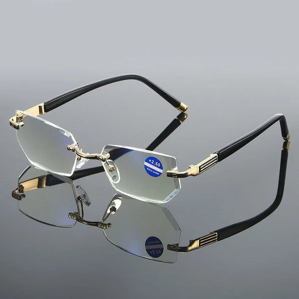 Multifokale Lesebrille mit Blaulichtfilter