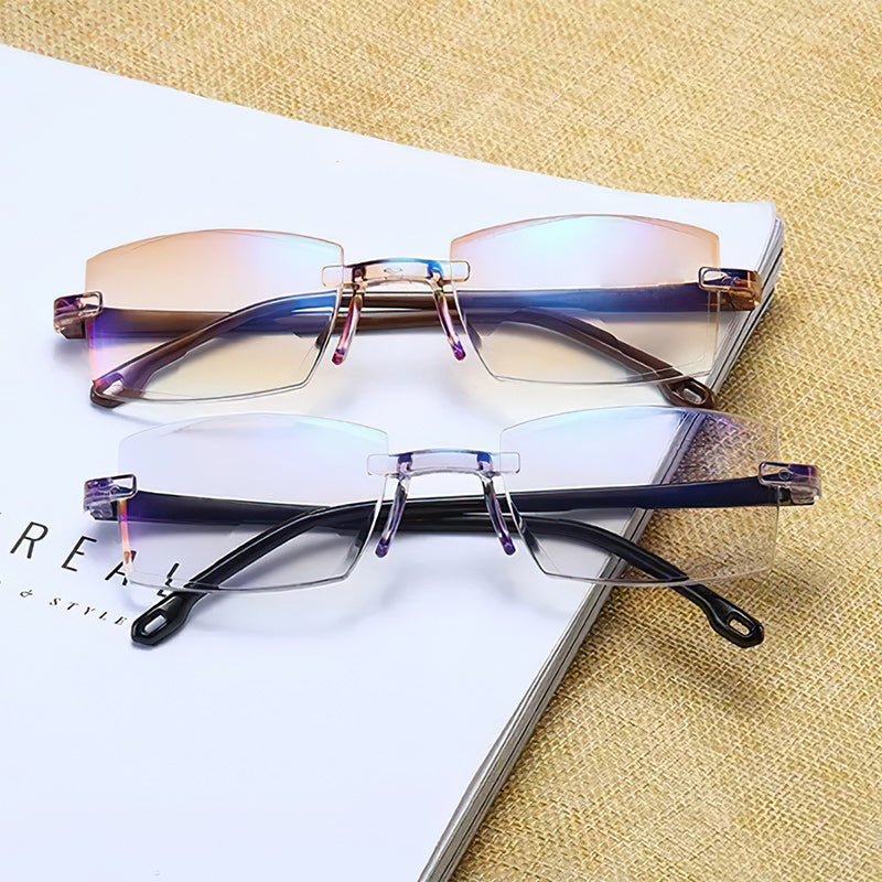 Multifokale Lesebrille mit Blaulichtfilter