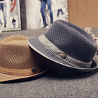 Sommer Pork Pie Hut Mesh atmungsaktiv für Damen und Herren
