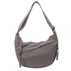 Nylon Crossbody Bag with Multiple Compartments – Lightweight and Practical