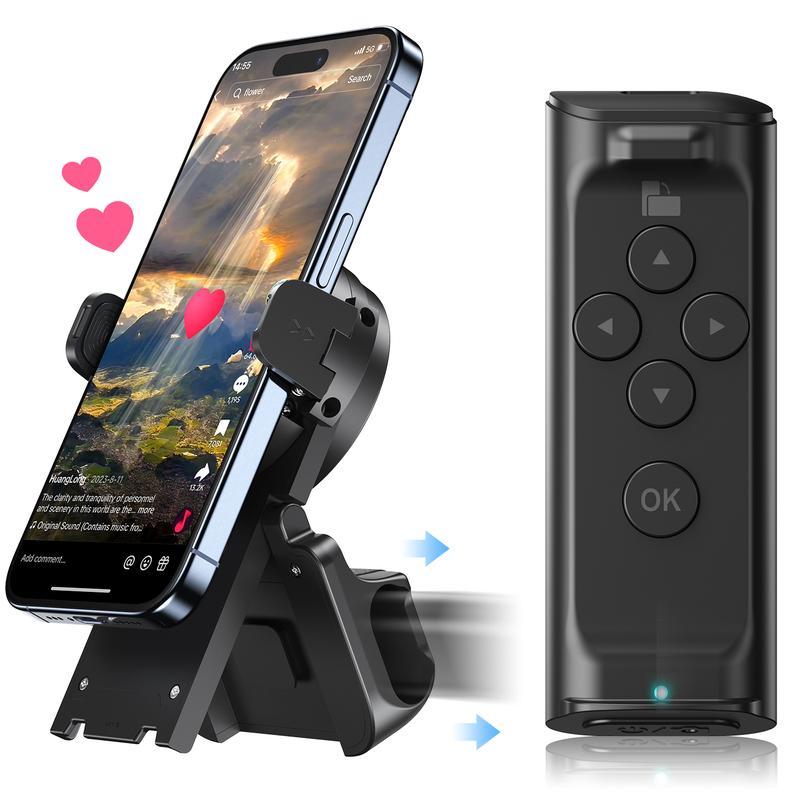 Smartphone Grip with Bluetooth Remote Shutter – Shake-Free Shots
