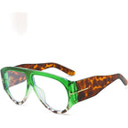 Aviator Oversized Sunglasses with UV400 Protection