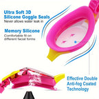 Swimming goggles for children – Leak-proof, comfortable with anti-fog