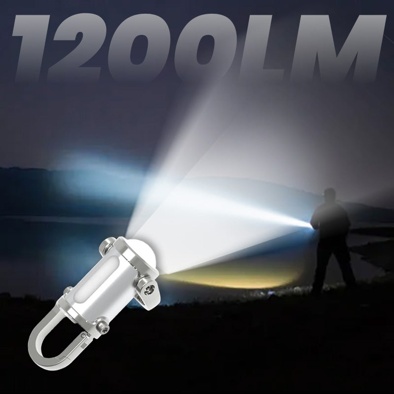 LED-Schlüsselanhänger mit Powerbank-Funktion