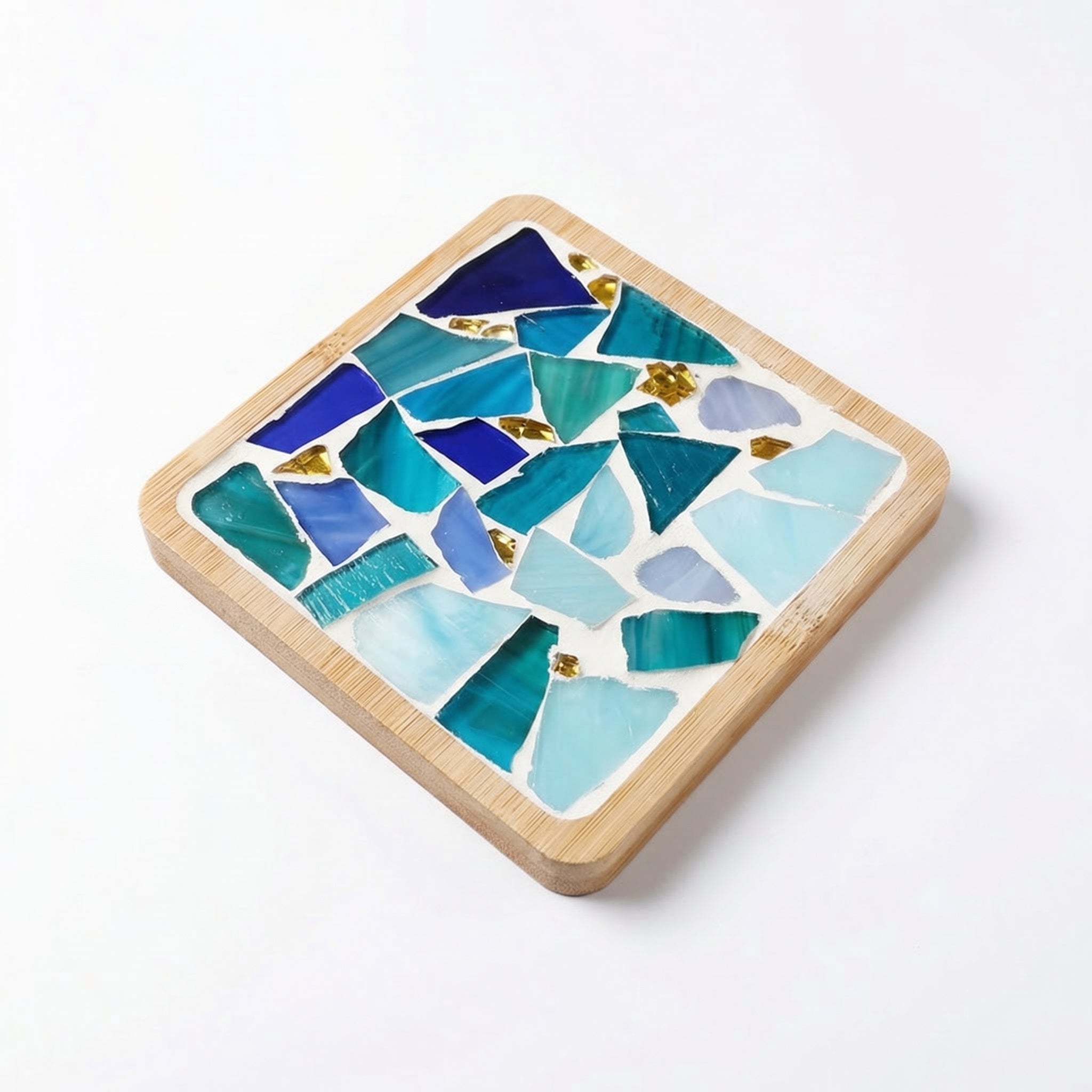 Mosaic Coaster Craft Kit for Families