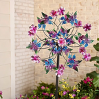 Kinetic Wind Spinner Garden – Rotating Garden Decoration