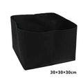 Raised bed with planting pockets made of nonwoven fabric