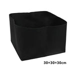 Raised bed with planting pockets made of nonwoven fabric