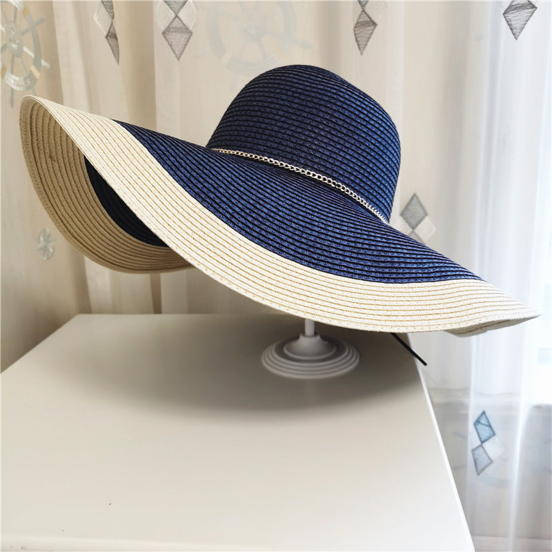 Sonnenhut mit breiter Krempe und UV-Schutz