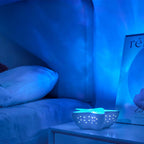 Star projector with 7 color changes and ocean effect