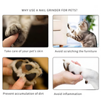 Electric claw grinder for dogs and cats
