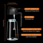 Glass Oil Sprayer 2-in-1 with Spray and Pour Function