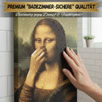 Mona Lisa Bathroom Canvas